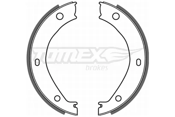 Sada brzdových čelistí Tomex Brakes TX21-26