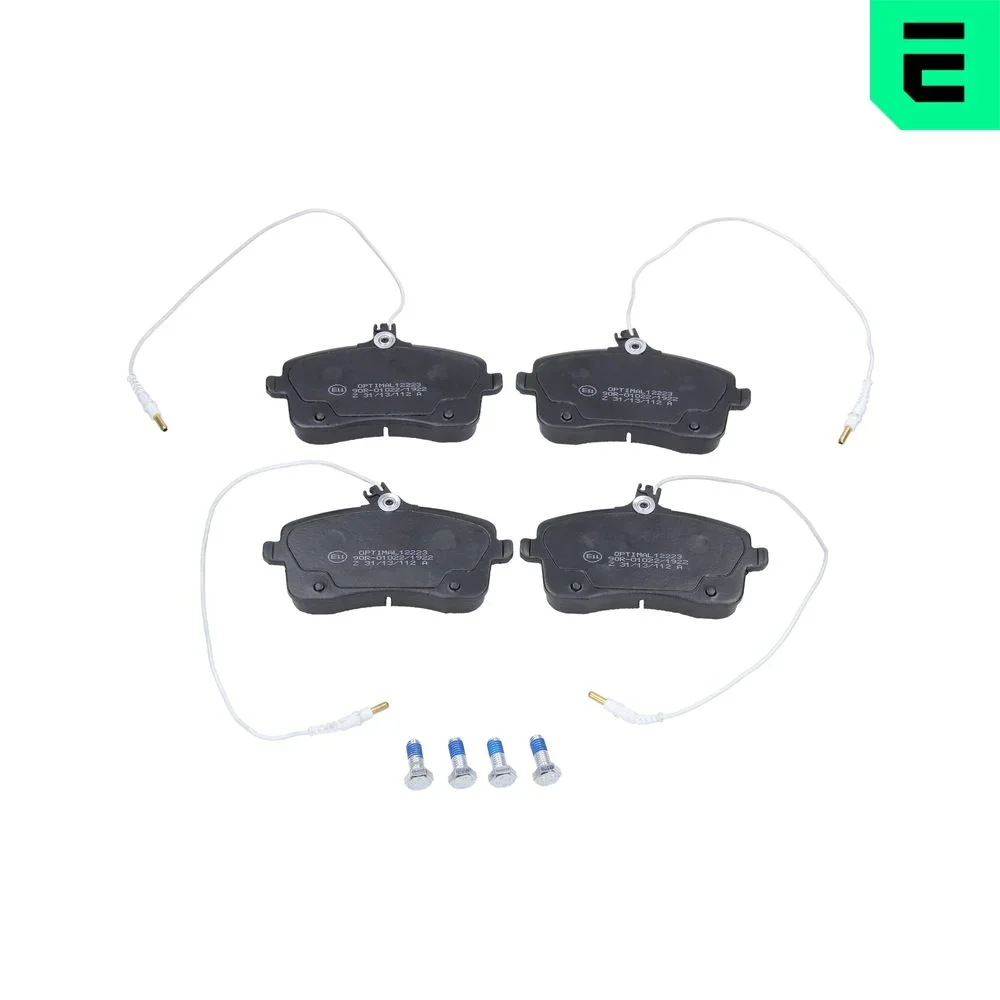 Sada brzdových destiček, kotoučová brzda OPTIMAL BP-12223
