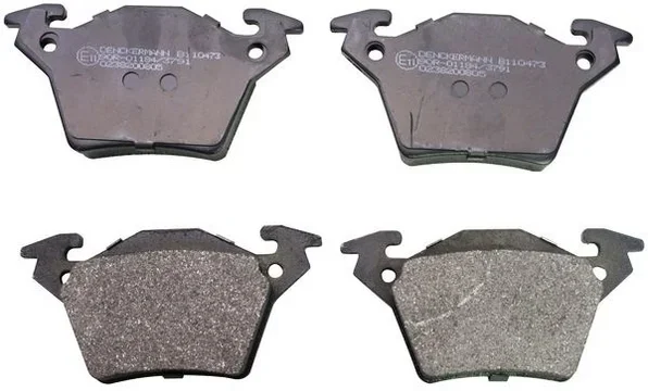 Sada brzdových destiček, kotoučová brzda DENCKERMANN B110473