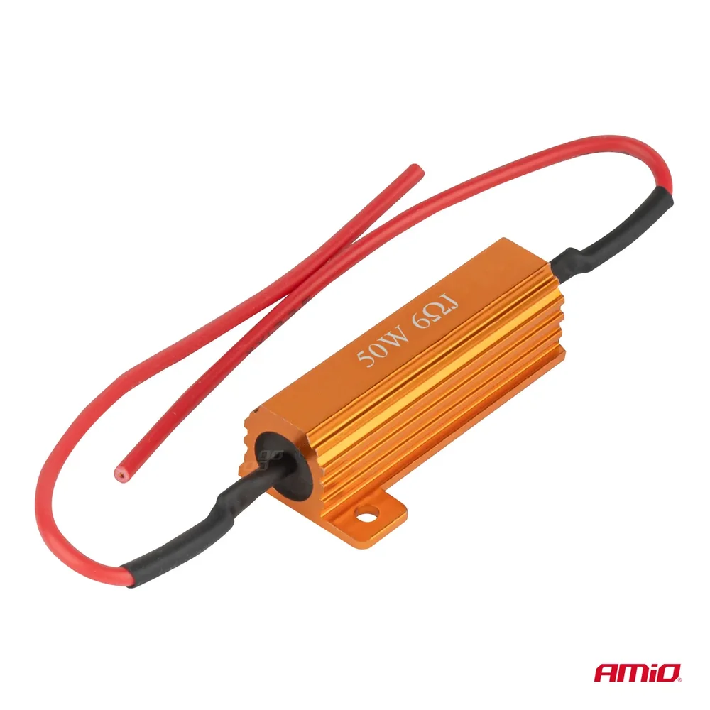 Rezistor pro LED žárovky CANBUS 6Ω 50W AMiO-04094 - Obrázek 2