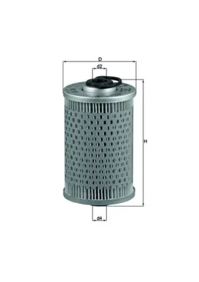Palivový filtr MAHLE KX35 Palivový filtr MAHLE KX35