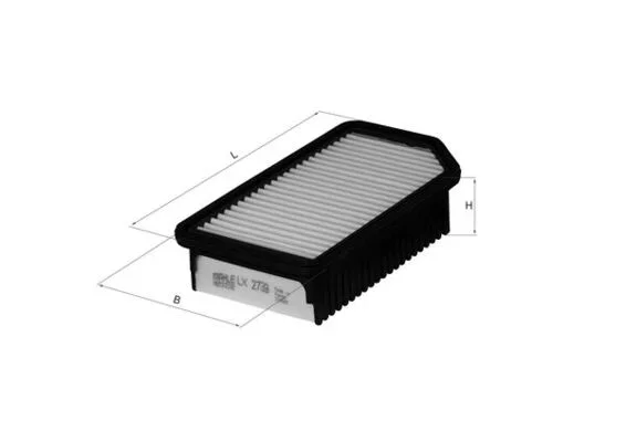 Vzduchový filtr MAHLE LX2739