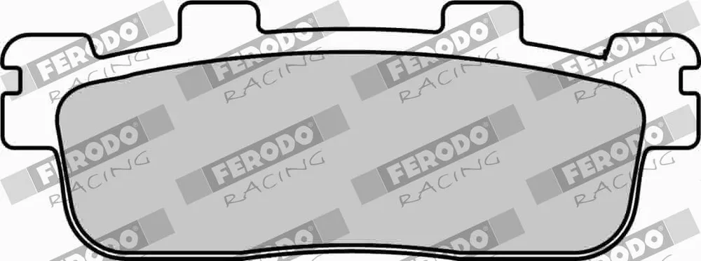 Sada brzdových destiček, kotoučová brzda FERODO RACING FDB2248EF