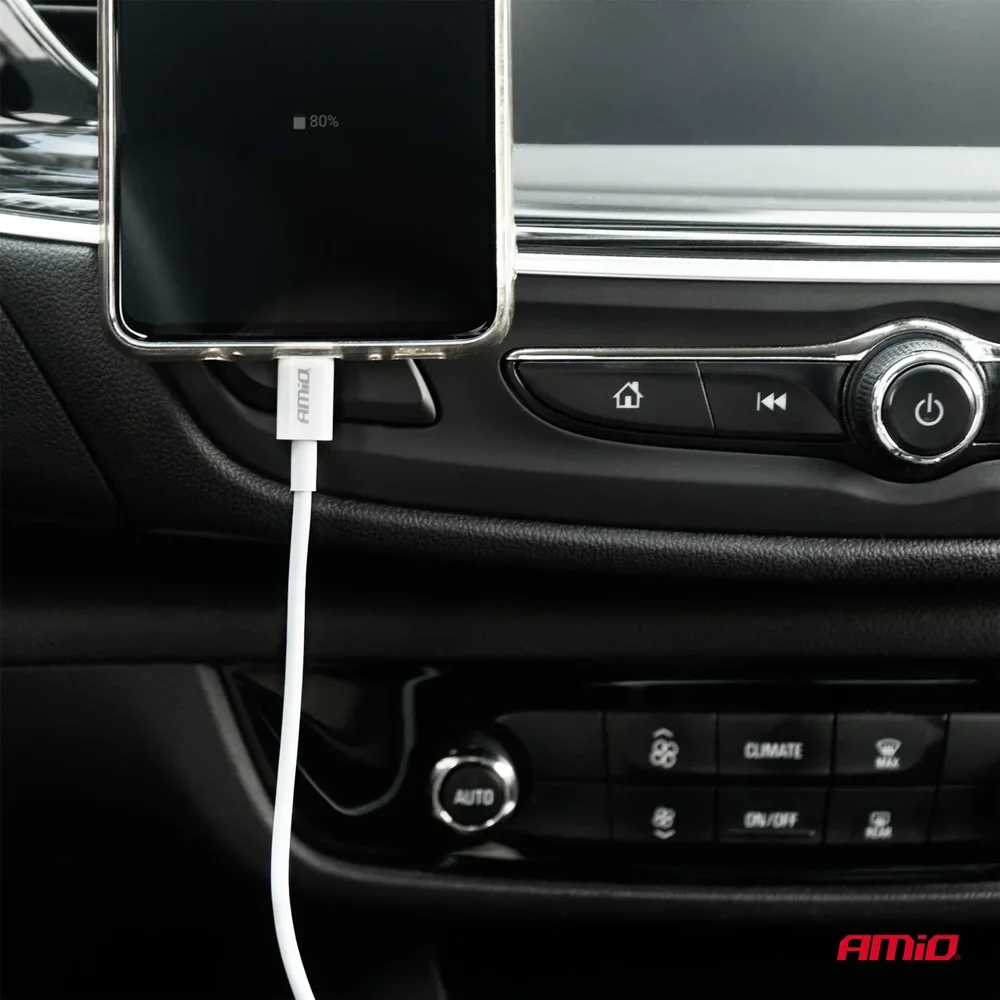 Kabel USB na USB-C 2A 100cm FullLINK AMIO-03893 - Obrázek 2