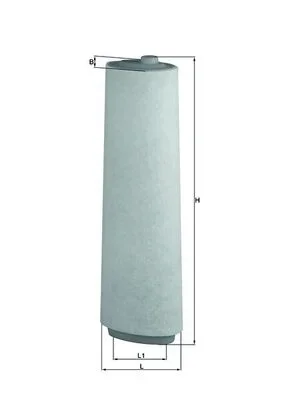 Vzduchový filtr KNECHT LX818