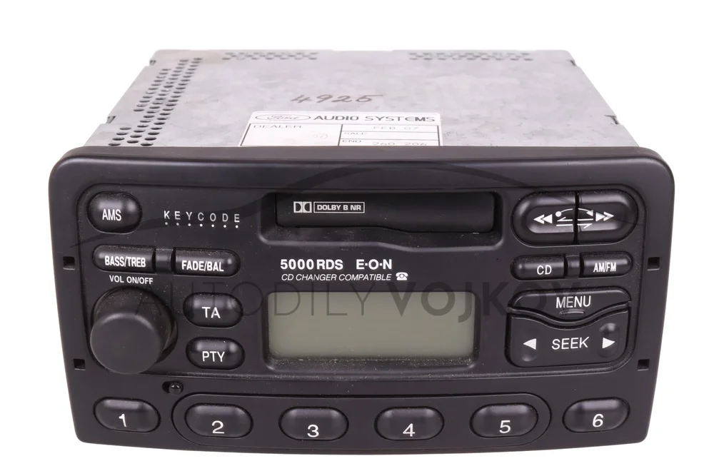 Autorádio 5000NE YS4F-18K876-BD v:96206