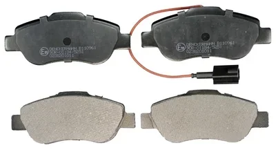 Sada brzdových destiček, kotoučová brzda DENCKERMANN B110961