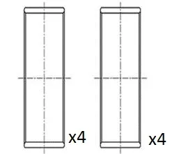 Ojniční ložisko FAI AutoParts BB2068-STD Ojniční ložisko FAI AutoParts BB2068-STD