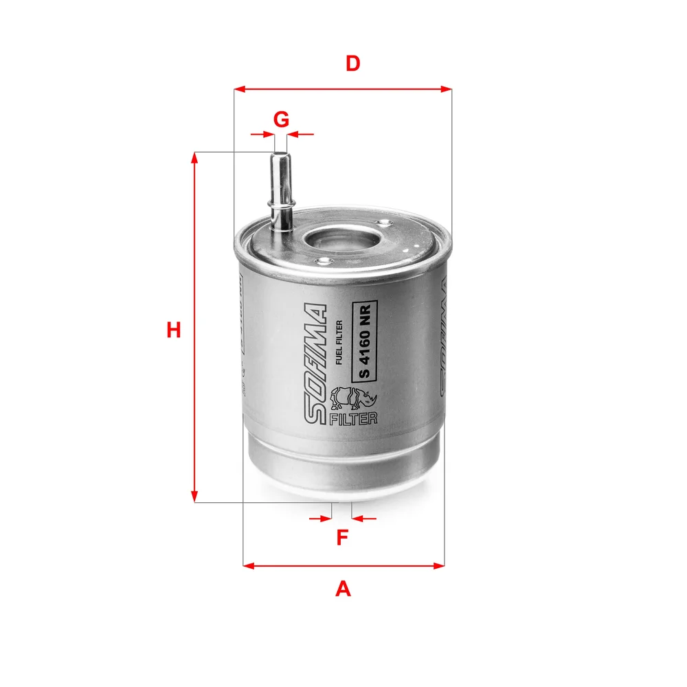 Palivový filtr SOFIMA S4160NR – OE 31922-H6970