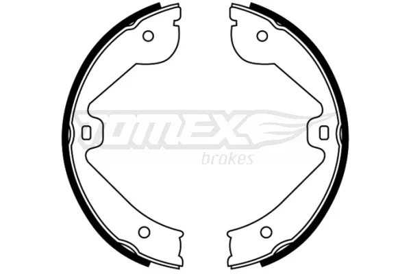 Sada brzdových čelistí Tomex Brakes TX22-67