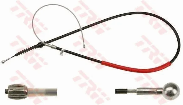 Tazne lanko, parkovaci brzda TRW GCH2537 – OE 8N0609721F