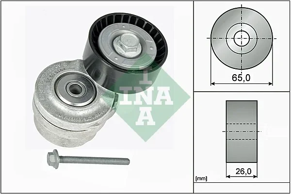 Napinaci rameno, zebrovany klinovy remen Schaeffler INA 534010120 Napinaci rameno, zebrovany klinovy remen Schaeffler INA 534010120