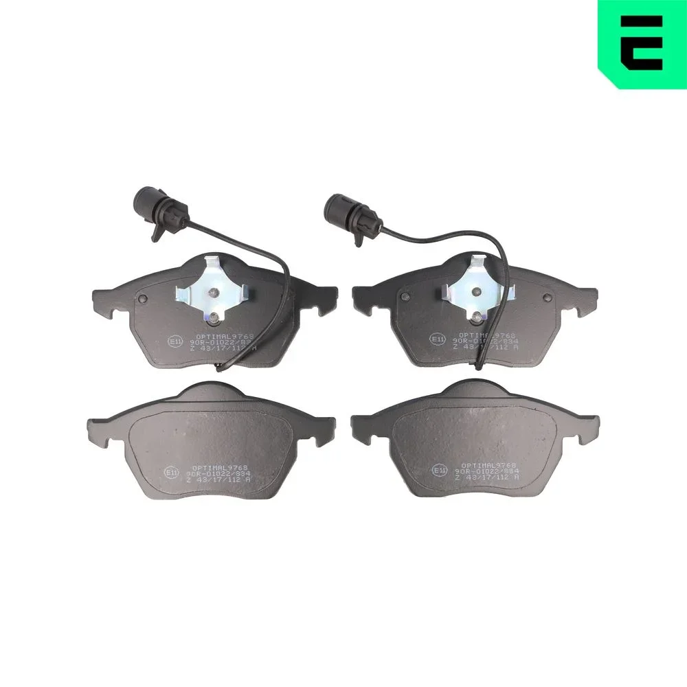 Sada brzdových destiček, kotoučová brzda OPTIMAL BP-09768