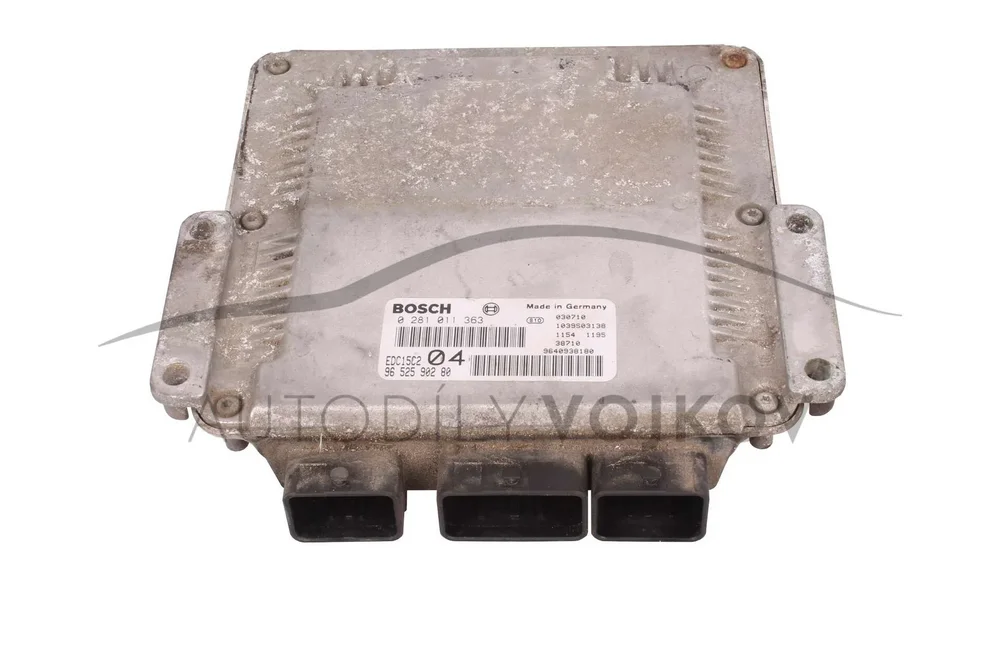 Řídící jednotka motoru 2.2 JTD 9652590280 v:56604 Řídící jednotka motoru 2.2 JTD 9652590280 v:56604
