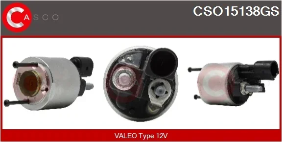 Elektromagnetický spínač, startér CASCO CSO15138GS – OE ELE17138 Elektromagnetický spínač, startér CASCO CSO15138GS – OE ELE17138