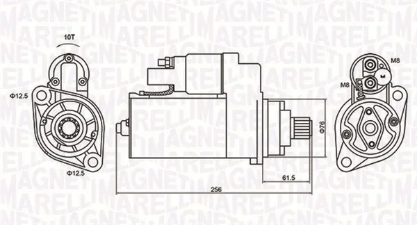 Startér MAGNETI MARELLI 063721405010