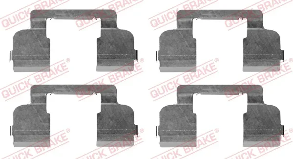 Sada prislusenstvi, oblozeni kotoucove brzdy QUICK BRAKE 109-1698
