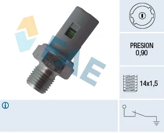 Olejový tlakový spínač FAE 12635 Olejový tlakový spínač FAE 12635