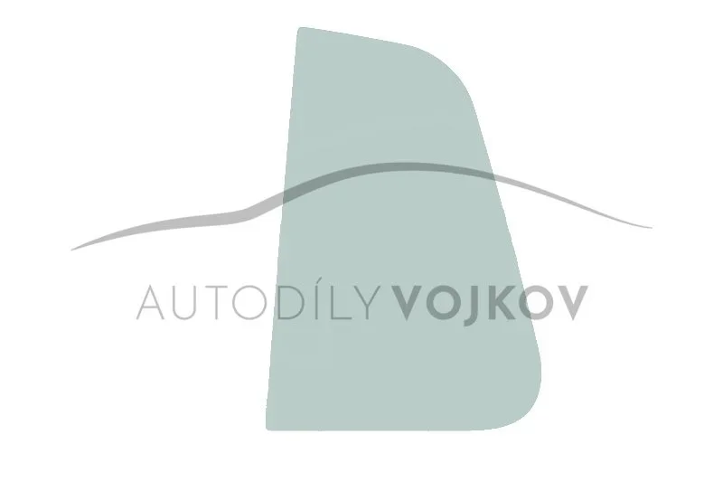 Levé sklo zadních dveří pevné v:38305 Levé sklo zadních dveří pevné v:38305