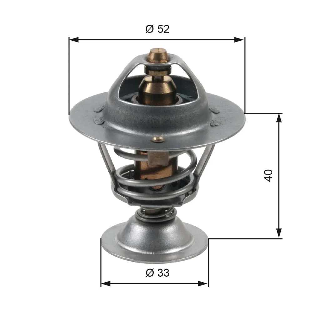 Termostat, chladivo GATES TH31588G1 – OE ERR3291