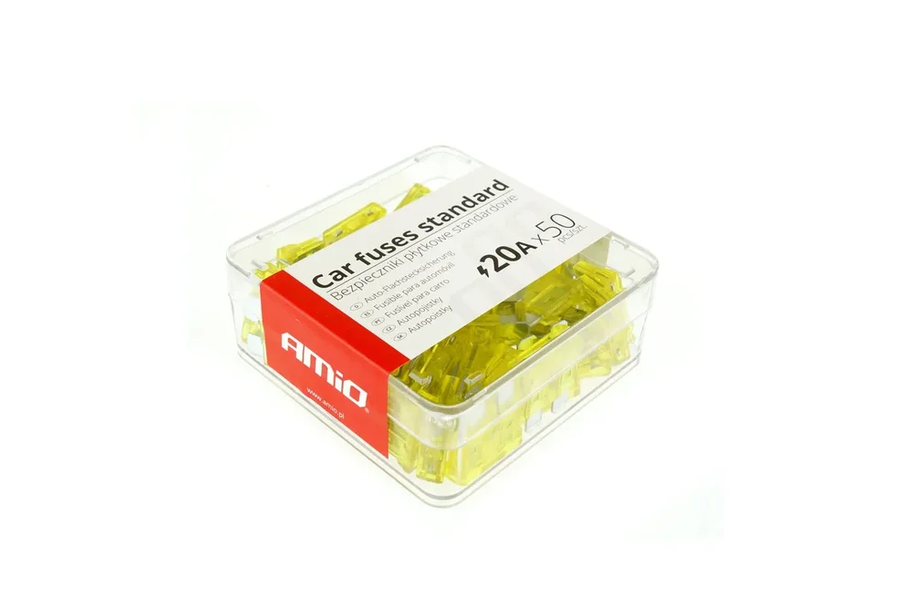 STANDARDNÍ POJISTKY 50KS 20A AMIO 01336 STANDARDNÍ POJISTKY 50KS 20A AMIO 01336