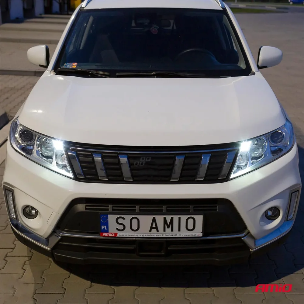LED CANBUS 18SMD UltraBright 2016 T10e White 12V / 24V AMIO 01292 - Obrázek 2