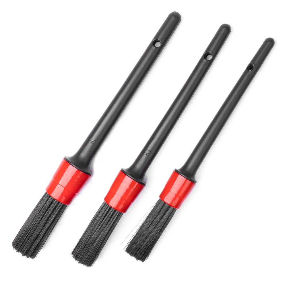 Sada 3Ks kartáčků na detailing AMIO 03098