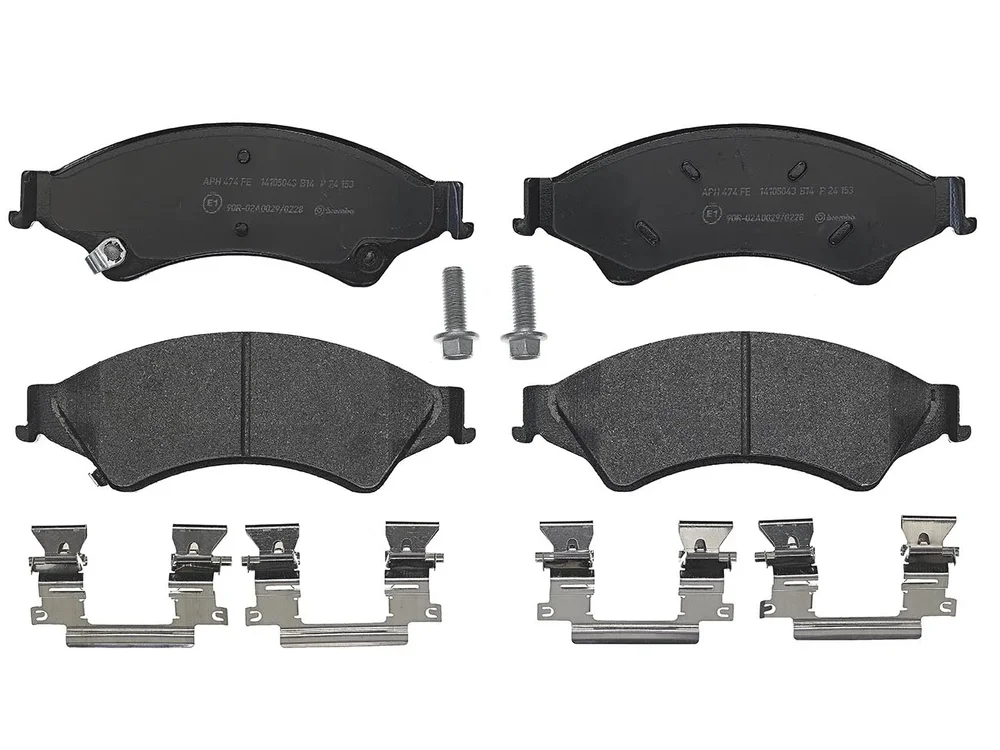 Sada brzdových destiček, kotoučová brzda BREMBO P24153