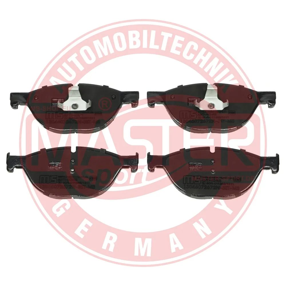 Sada brzdových destiček, kotoučová brzda MASTER-SPORT GERMANY 13046072672N-SET-MS
