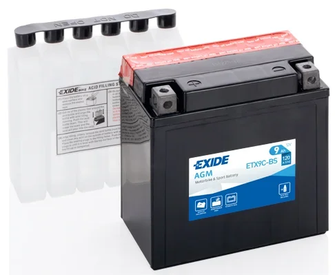 startovací baterie EXIDE ETX9C-BS