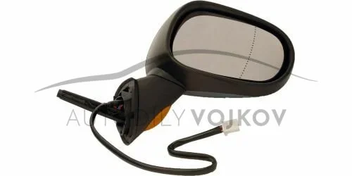 Pravé zrcátko elektricky ovládané vyhřívané, pro lak v:22346