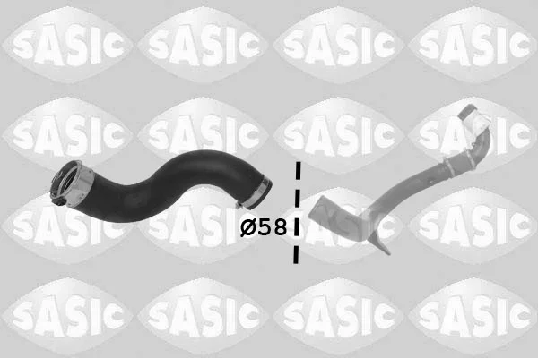 Hadička plnicího vzduchu SASIC 3334049 – OE 8200962920