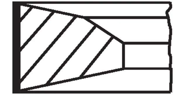 Sada pistnich krouzku MAHLE 43913N0